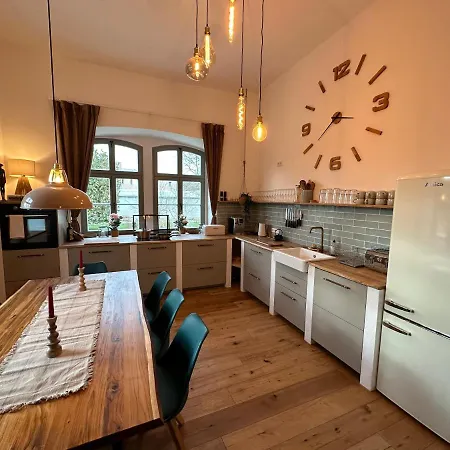 Appartement Hortensie Rittergut Schloss Zehista Gutshaus *