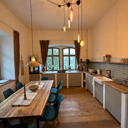 Hortensie Rittergut Schloss Zehista Gutshaus Lejlighed *