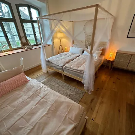Apartment Hortensie Rittergut Schloss Zehista Gutshaus *